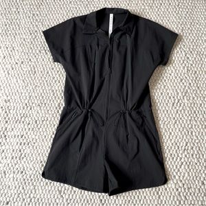 lululemon Stretch Rib Pocketed Romper Black 4